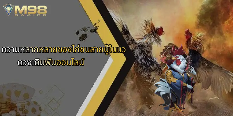 ความหลากหลายของไก่ชนสายบู๊ในแวดวงเดิมพันออนไลน์